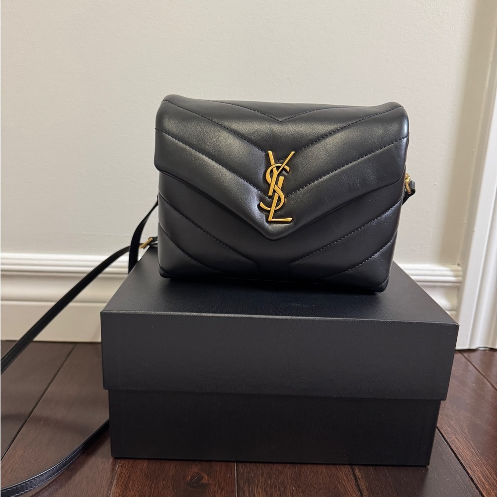 Saint Laurent YSL Black Toy Lou Lou
